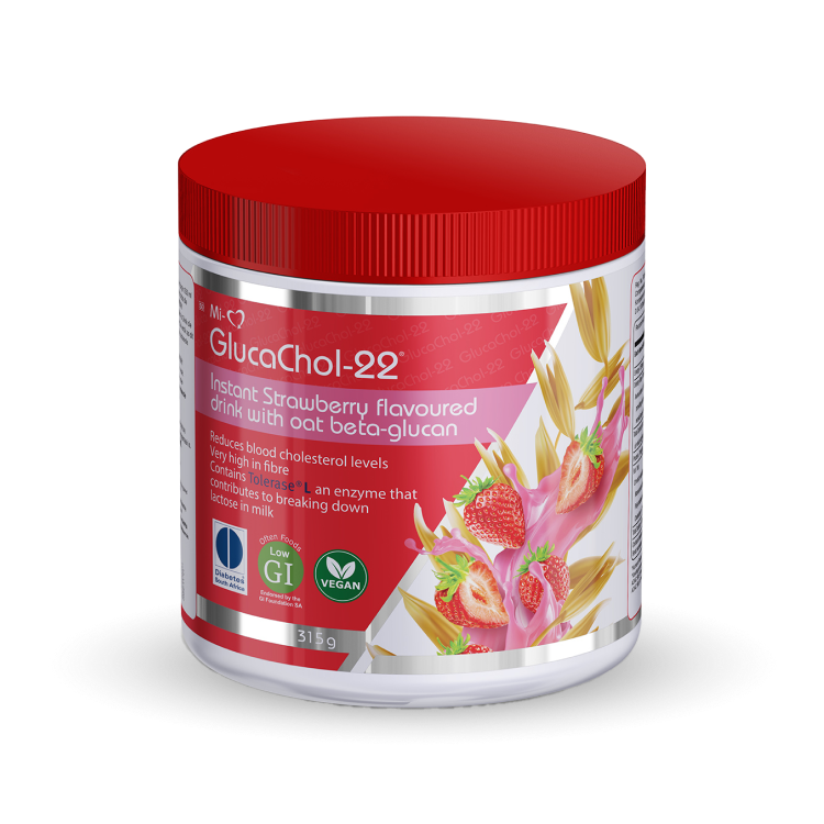 GlucaChol-22® Instant Strawberry Flavoured Drink