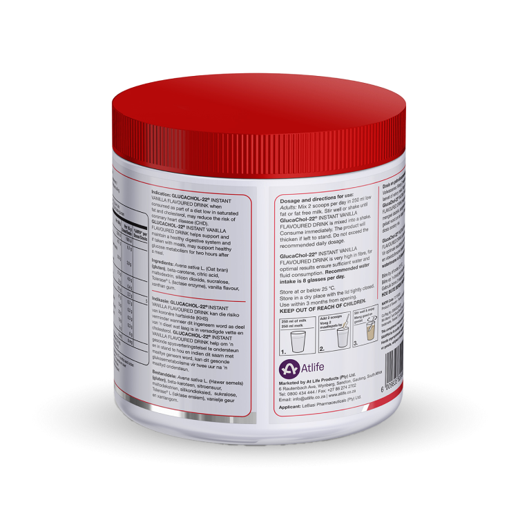 GlucaChol-22® Instant Vanilla Flavoured Drink