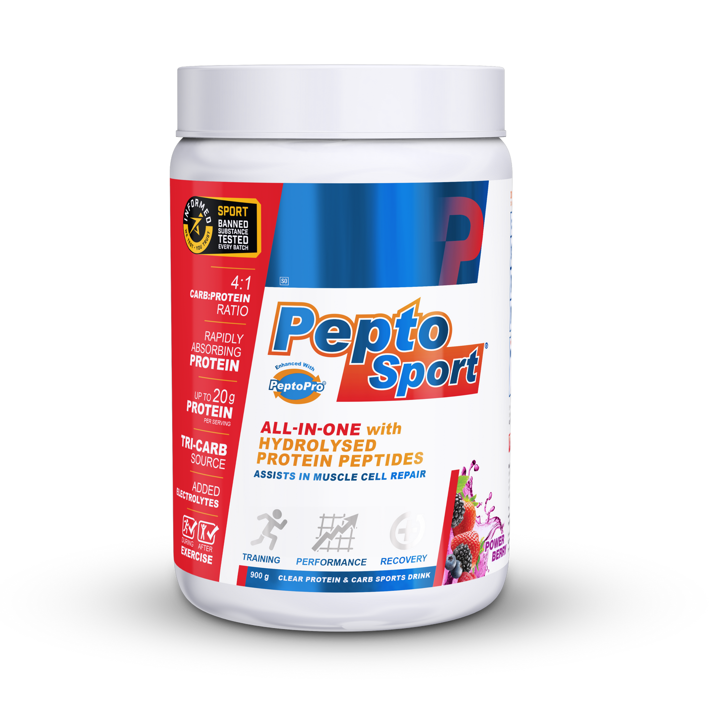 PeptoSport® Power Berry Sport Supplement