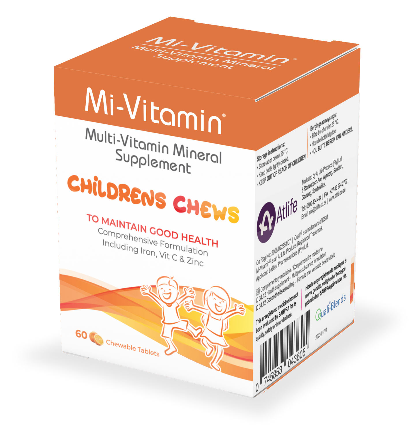 Mi-Vitamin® CHILDREN'S CHEWS 60s