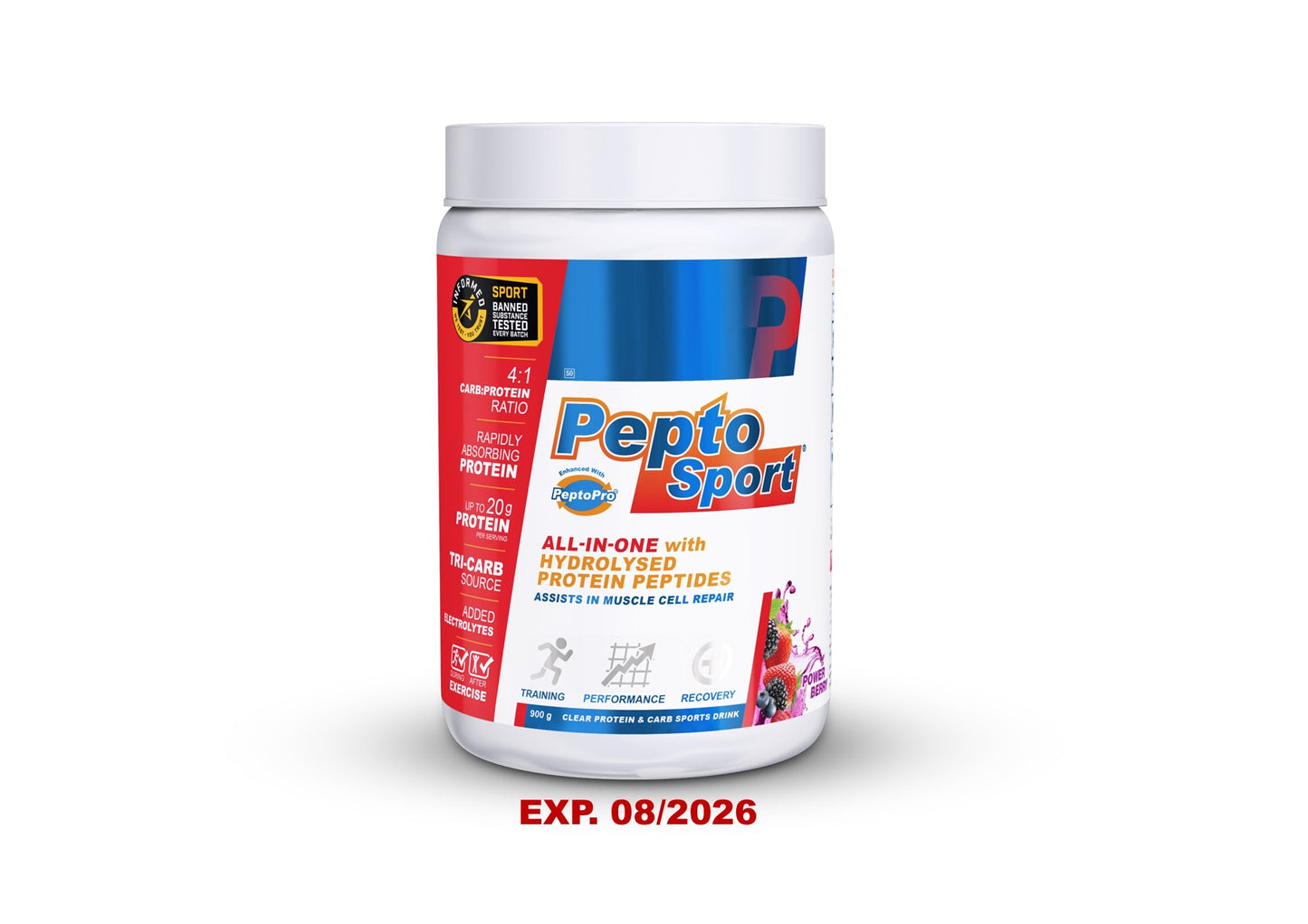 PeptoSport® Power Berry Sport Supplement