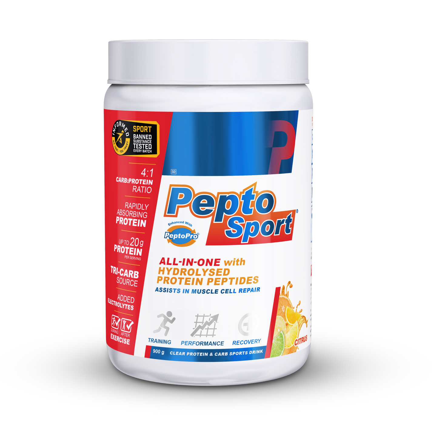 PeptoSport® Citrus Sport Supplement